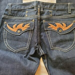 NWOT Men's Robin's Jean Wing Flap Pocket Size 33/34